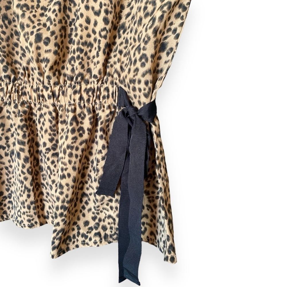 Hem & Thread Leopard Printed Blouse - Picture 3 of 4